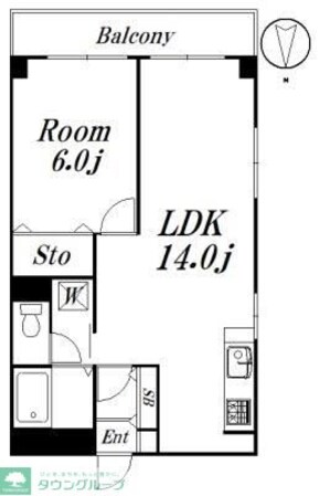 第2小美野マンションの物件間取画像